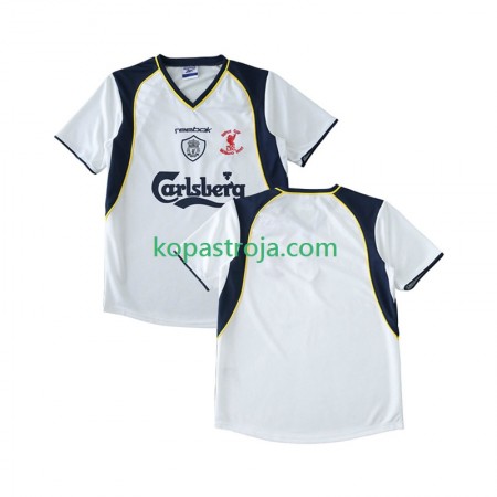 Billiga Fotbollströjor Liverpool LWP 2001 Retro Borta tröja 2002 Kortärmad
